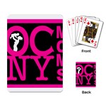 OCNYMOMS LOGO Playing Card