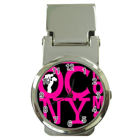 OCNYMOMS LOGO Money Clip Watches from ArtsNow.com Front