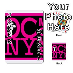 OCNYMOMS LOGO Playing Cards 54 Designs  from ArtsNow.com Front - Joker1