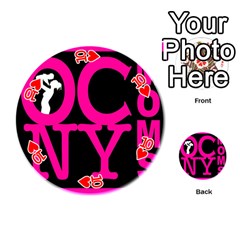 OCNYMOMS LOGO Playing Cards 54 (Round)  from ArtsNow.com Front - Heart10