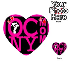 King OCNYMOMS LOGO Playing Cards 54 (Heart)  from ArtsNow.com Front - HeartK