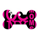 OCNYMOMS LOGO Dog Tag Bone (One Side)