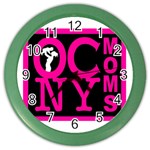 OCNYMOMS LOGO Color Wall Clocks