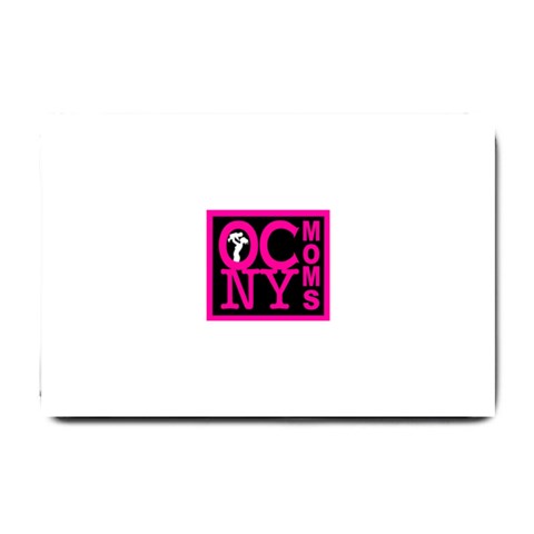 OCNYMOMS LOGO Small Doormat  from ArtsNow.com 24 x16  Door Mat