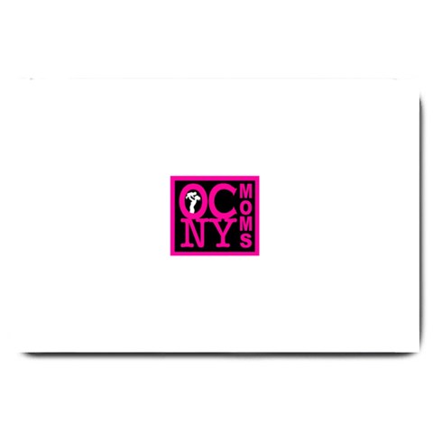 OCNYMOMS LOGO Large Doormat  from ArtsNow.com 30 x20  Door Mat