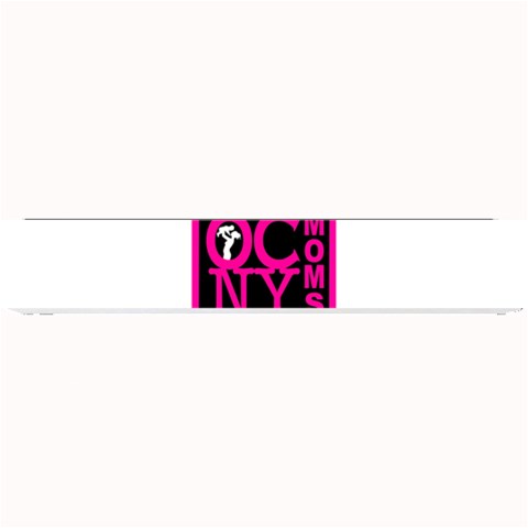 OCNYMOMS LOGO Small Bar Mats from ArtsNow.com 24 x4  Bar Mat