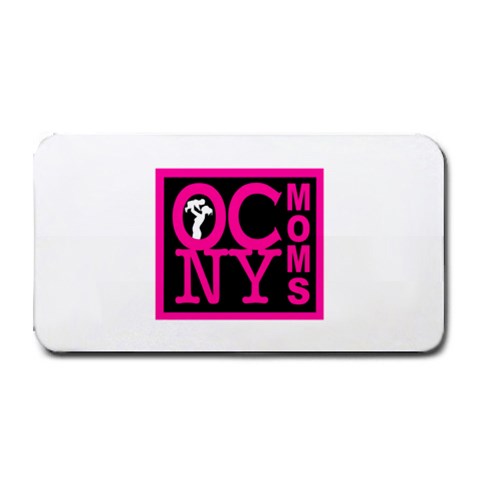 OCNYMOMS LOGO Medium Bar Mats from ArtsNow.com 16 x8.5  Bar Mat