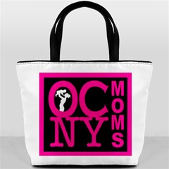 OCNYMOMS LOGO Bucket Bags from ArtsNow.com Front