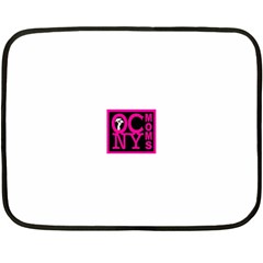 OCNYMOMS LOGO Double Sided Fleece Blanket (Mini)  from ArtsNow.com 35 x27  Blanket Back
