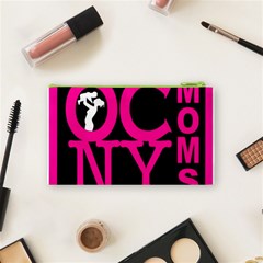 OCNYMOMS LOGO Cosmetic Bag (Small)  from ArtsNow.com Back
