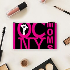 OCNYMOMS LOGO Cosmetic Bag (Small)  from ArtsNow.com Back