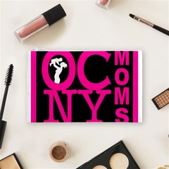 OCNYMOMS LOGO Cosmetic Bag (Medium)  from ArtsNow.com Front