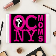 OCNYMOMS LOGO Cosmetic Bag (Large)  from ArtsNow.com Back