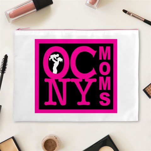 OCNYMOMS LOGO Cosmetic Bag (XL) from ArtsNow.com Front