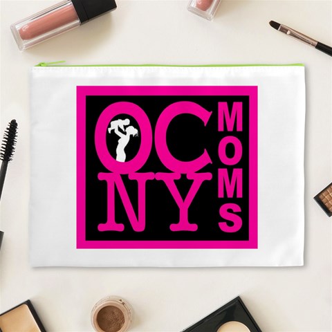 OCNYMOMS LOGO Cosmetic Bag (XL) from ArtsNow.com Front