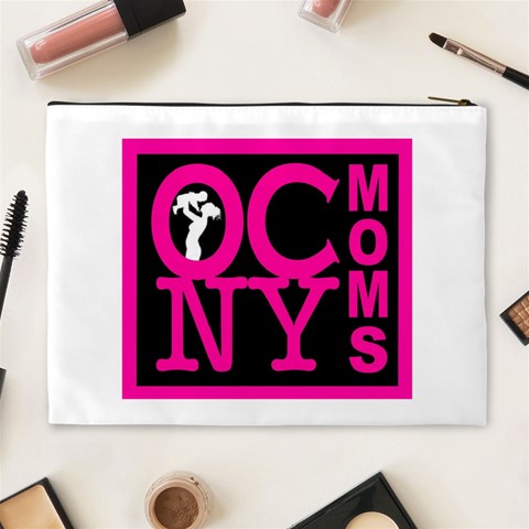 OCNYMOMS LOGO Cosmetic Bag (XL) from ArtsNow.com Back