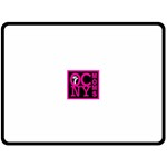 OCNYMOMS LOGO Fleece Blanket (Large) 