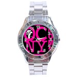 OCNYMOMS LOGO Stainless Steel Men s Watch