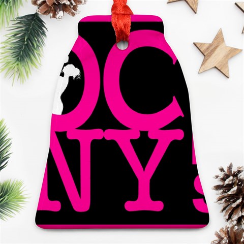 OCNYMOMS LOGO Ornament (Bell)  from ArtsNow.com Front