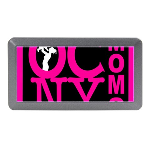 OCNYMOMS LOGO Memory Card Reader (Mini) from ArtsNow.com Front