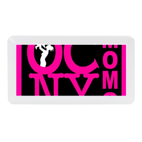 OCNYMOMS LOGO Memory Card Reader (Mini) from ArtsNow.com Front