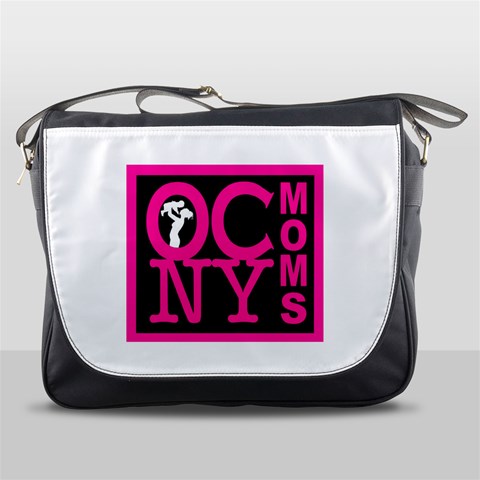 OCNYMOMS LOGO Messenger Bags from ArtsNow.com Front