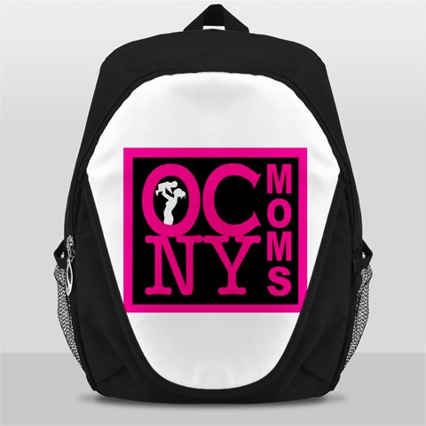 OCNYMOMS LOGO Backpack Bag from ArtsNow.com Front