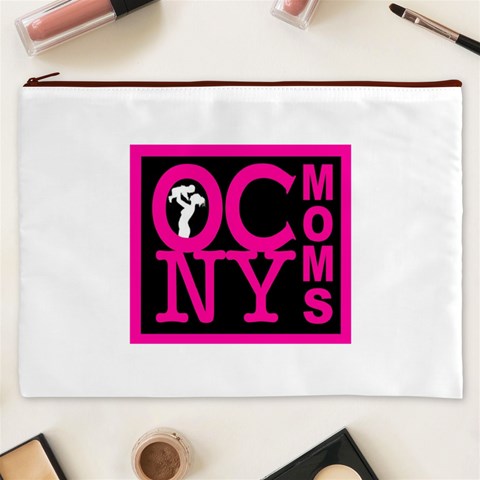 OCNYMOMS LOGO Cosmetic Bag (XXXL)  from ArtsNow.com Front