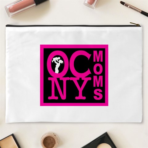 OCNYMOMS LOGO Cosmetic Bag (XXXL)  from ArtsNow.com Back