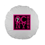 OCNYMOMS LOGO Standard 15  Premium Round Cushions