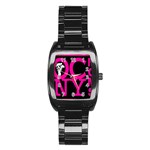 OCNYMOMS LOGO Stainless Steel Barrel Watch