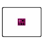 OCNYMOMS LOGO Double Sided Fleece Blanket (Small) 