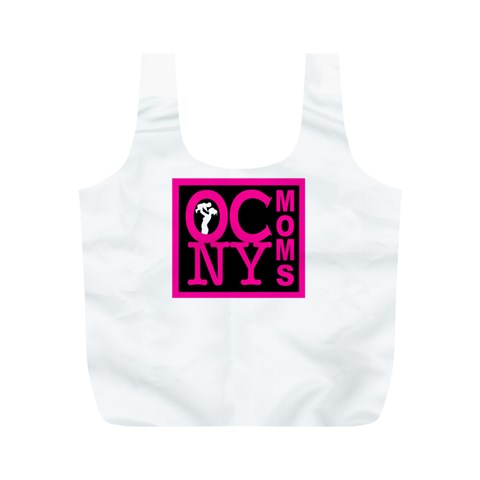 OCNYMOMS LOGO Full Print Recycle Bags (M)  from ArtsNow.com Front