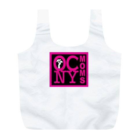OCNYMOMS LOGO Full Print Recycle Bags (L)  from ArtsNow.com Front
