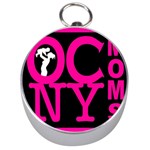 OCNYMOMS LOGO Silver Compasses