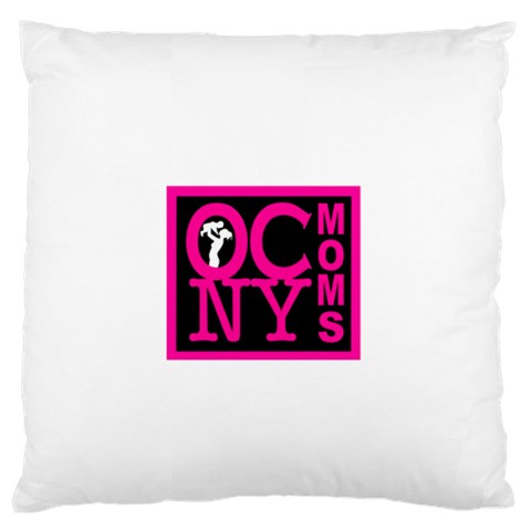OCNYMOMS LOGO Large Flano Cushion Cases (One Side)  from ArtsNow.com Front