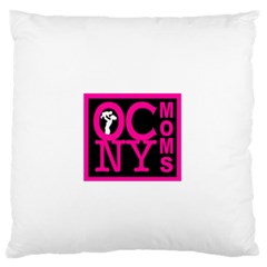 OCNYMOMS LOGO Large Flano Cushion Cases (Two Sides)  from ArtsNow.com Back