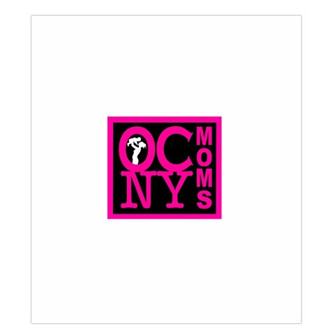 OCNYMOMS LOGO Duvet Cover (King Size) from ArtsNow.com Front