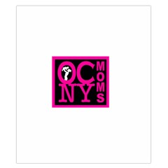 OCNYMOMS LOGO Duvet Cover (Double Size) from ArtsNow.com Back