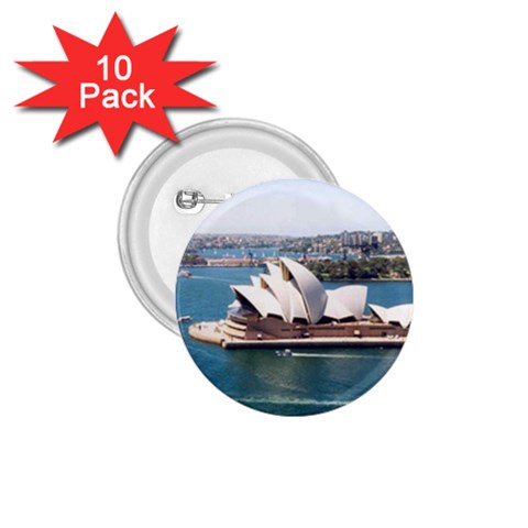 Australia 1.75  Button (10 pack)  from ArtsNow.com Front