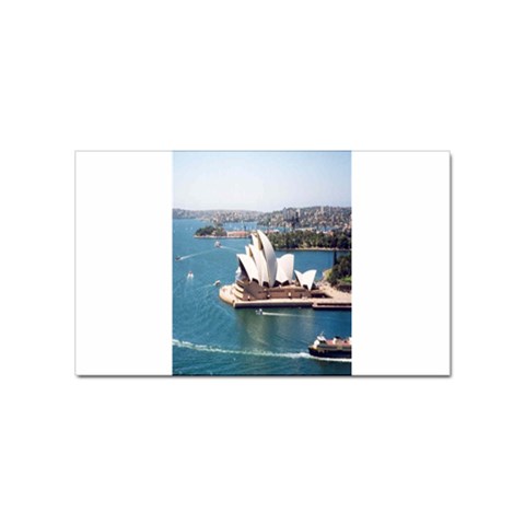 Australia Sticker Rectangular (10 pack) from ArtsNow.com Front