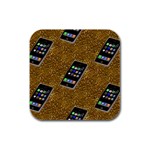 Hotline Bling Rubber Square Coaster (4 pack)