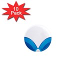 swim 1  Mini Magnet (10 pack) 