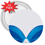 swim 3  Button (10 pack)