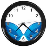 swim Wall Clock (Black)