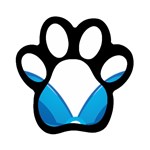 swim Magnet (Paw Print)