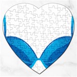 swim Jigsaw Puzzle (Heart)
