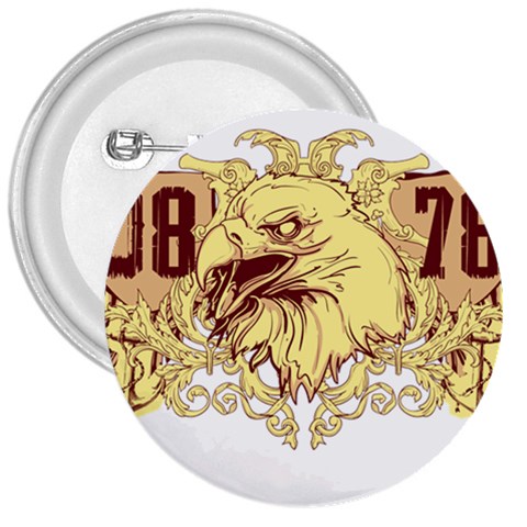 eagel 3  Button from ArtsNow.com Front