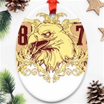 eagel Ornament (Oval)