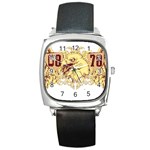eagel Square Metal Watch